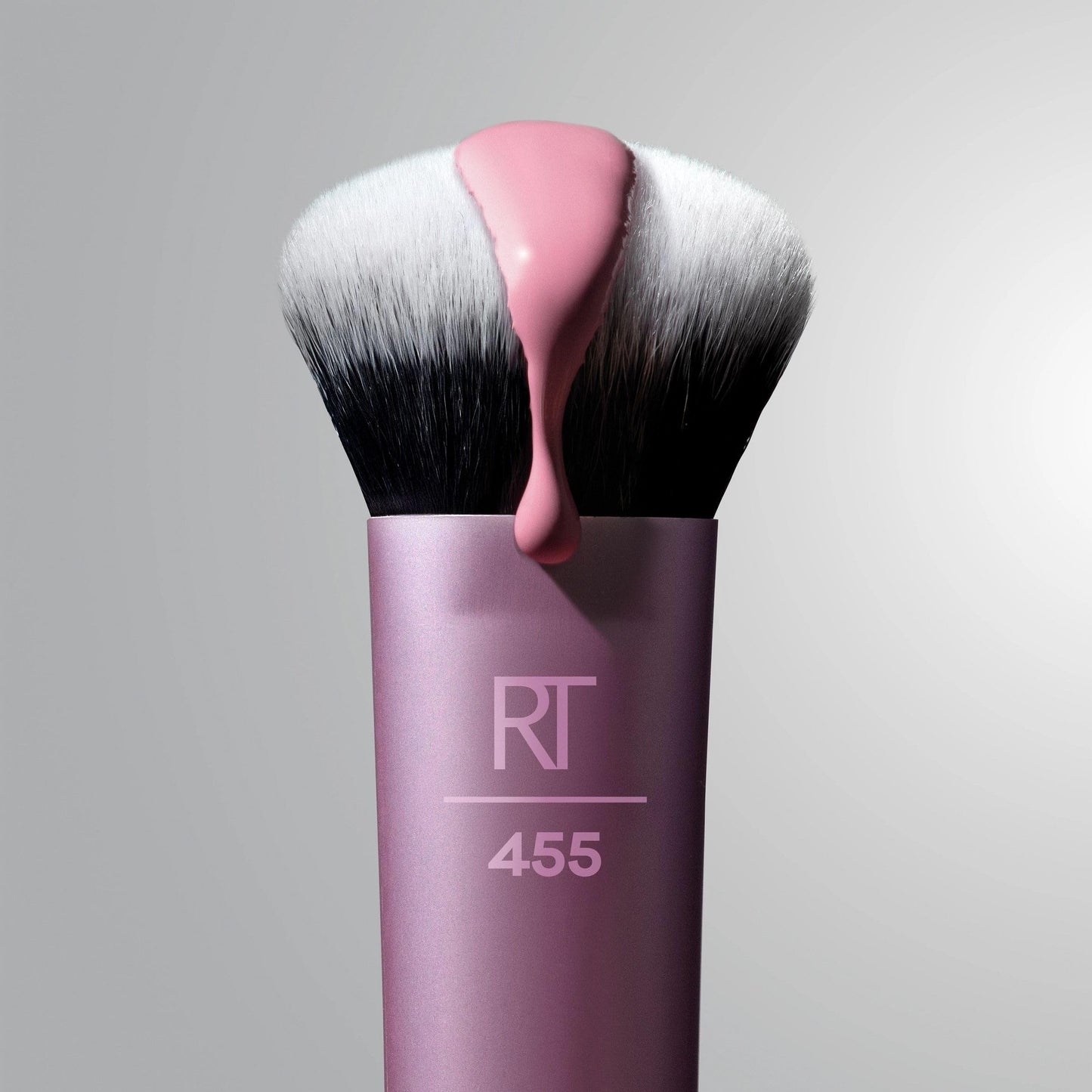 Real Techniques Cat Paw Blush Brush, Liquid & Cream Blush Makeup Brush, Unique Paw Shape for Lifted Natural Color, Soft UltraPlush Blending Bristles, Cruelty-Free, 1 Count