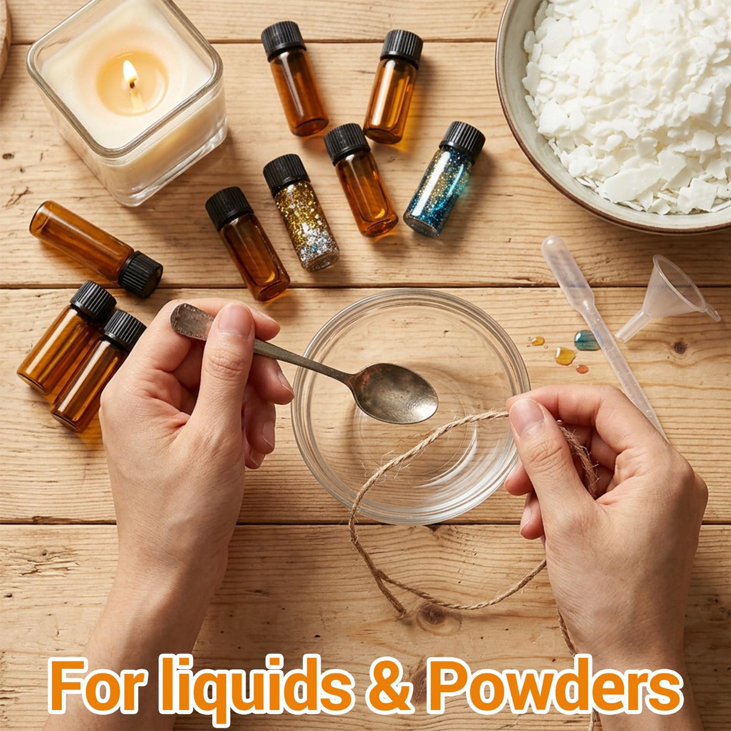 kuyeyzu 150 Pcs Mini Oil Bottles 5ml Essential Oil Bottles Amber Glass Small Sample Bottle with Orifice Reducers Funnels Droppers for Travel Sample Storage