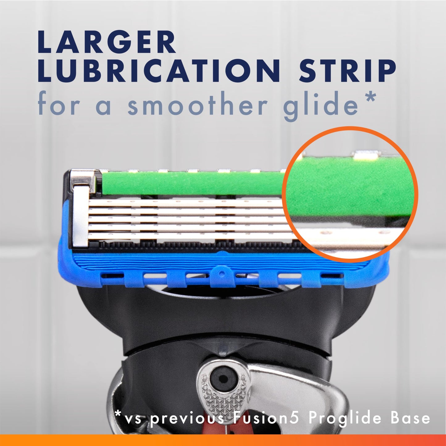 Gillette Fusion5 Proglide Razor for Men, 5-Blade, 1 Razor Handle, 5 Blade Refills, with Travel Case