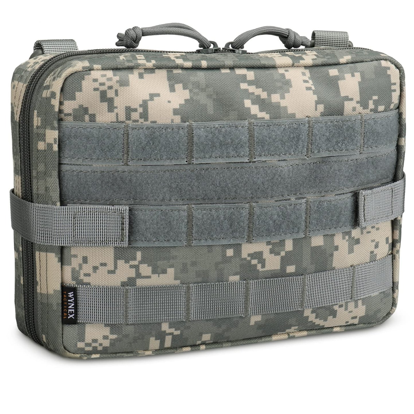 WYNEX Tactical Admin Molle Pouch, Medical EDC EMT Utility Bag Shell Design Attachment Pouches 1000D Nylon Hiking Belt Bags