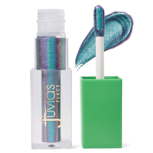 Juvia's Place Liquid Eyeshadow Culture 2 Festive - Glitter Liquid, Multichrome, Metallic, Eye Shimmer, Iridescent, Glitter Makeup, Sparkly