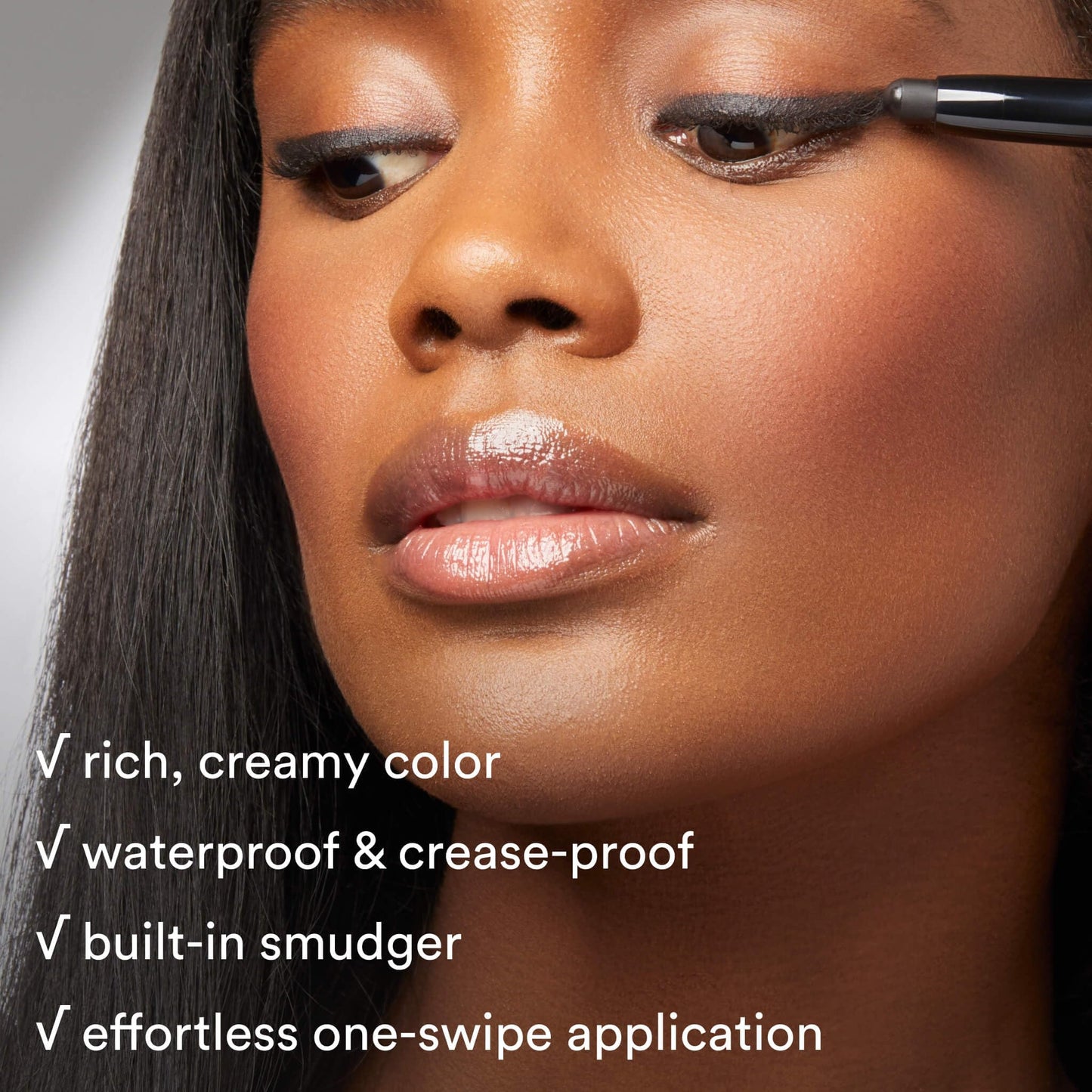 Julep Eyeshadow 101 Cream-to-Powder Waterproof Eyeshadow Stick – Stone Matte – Long-Lasting, Buildable, Crease-Proof, Cruelty Free, Matte Finish with Built-In Smudger