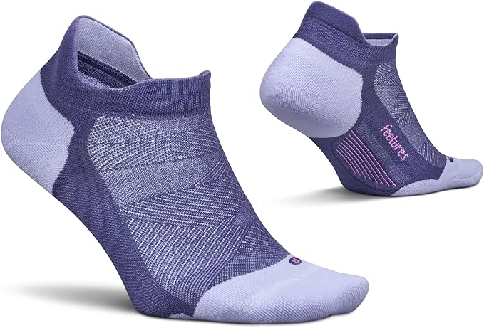 Feetures Elite Golf Max Cushion Tab Ankle Socks - Sport Sock with Targeted Compression