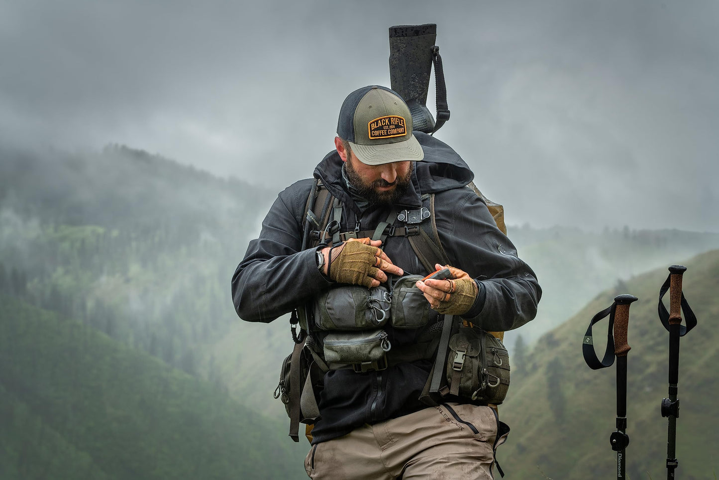 Eberlestock Recon Utility Pouch - Multipurpose Outdoor Storage Solution for Camping, Hiking, and Tactical Gear - Durable and Versatile Organizer Bag, Gray