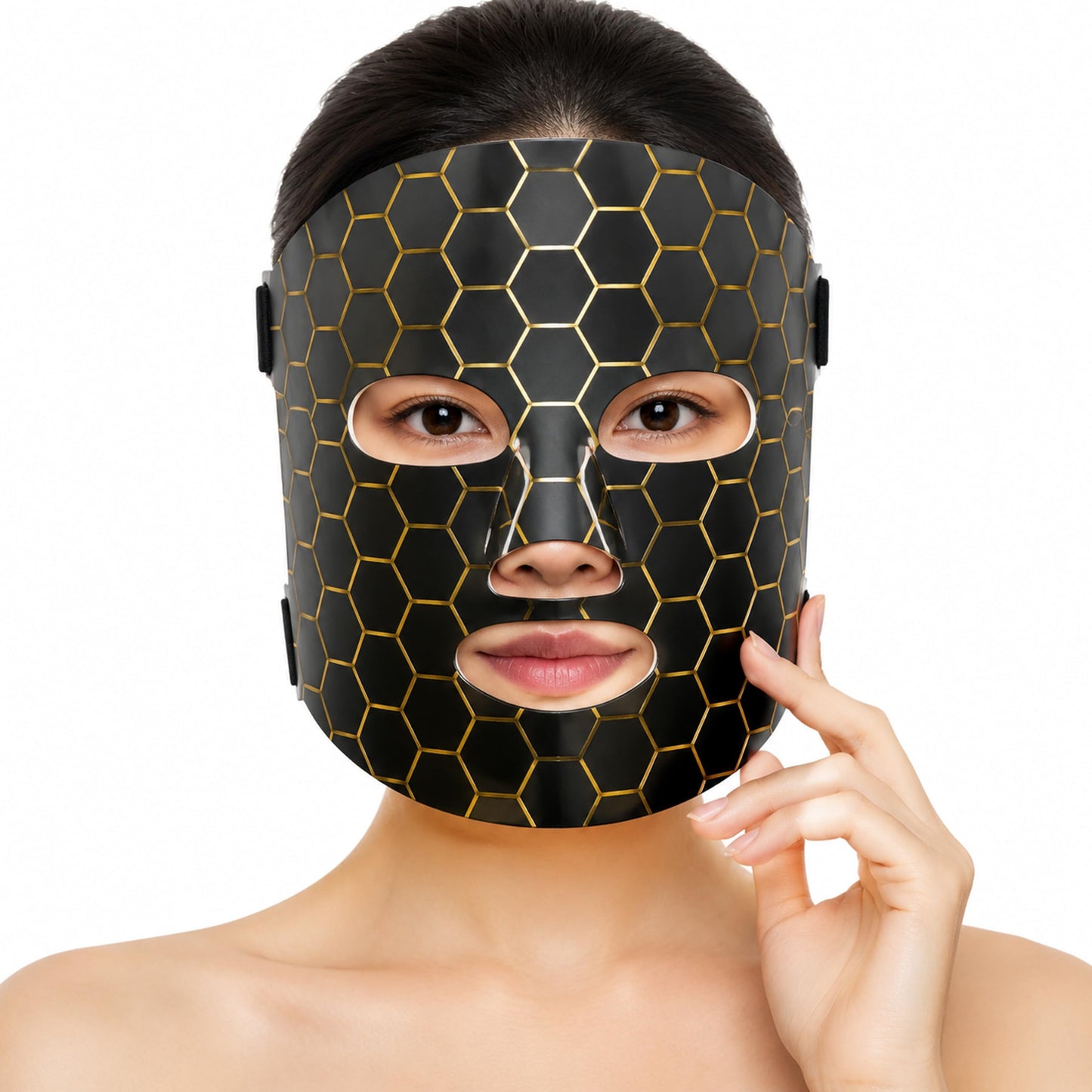 Red Light Therapy Mask for Face, Near Infrared 850nm, Anti-Aging Wrinkle Reduction & Acne Treatment, At-Home Skin Rejuvenation Beauty Device for Women & Men