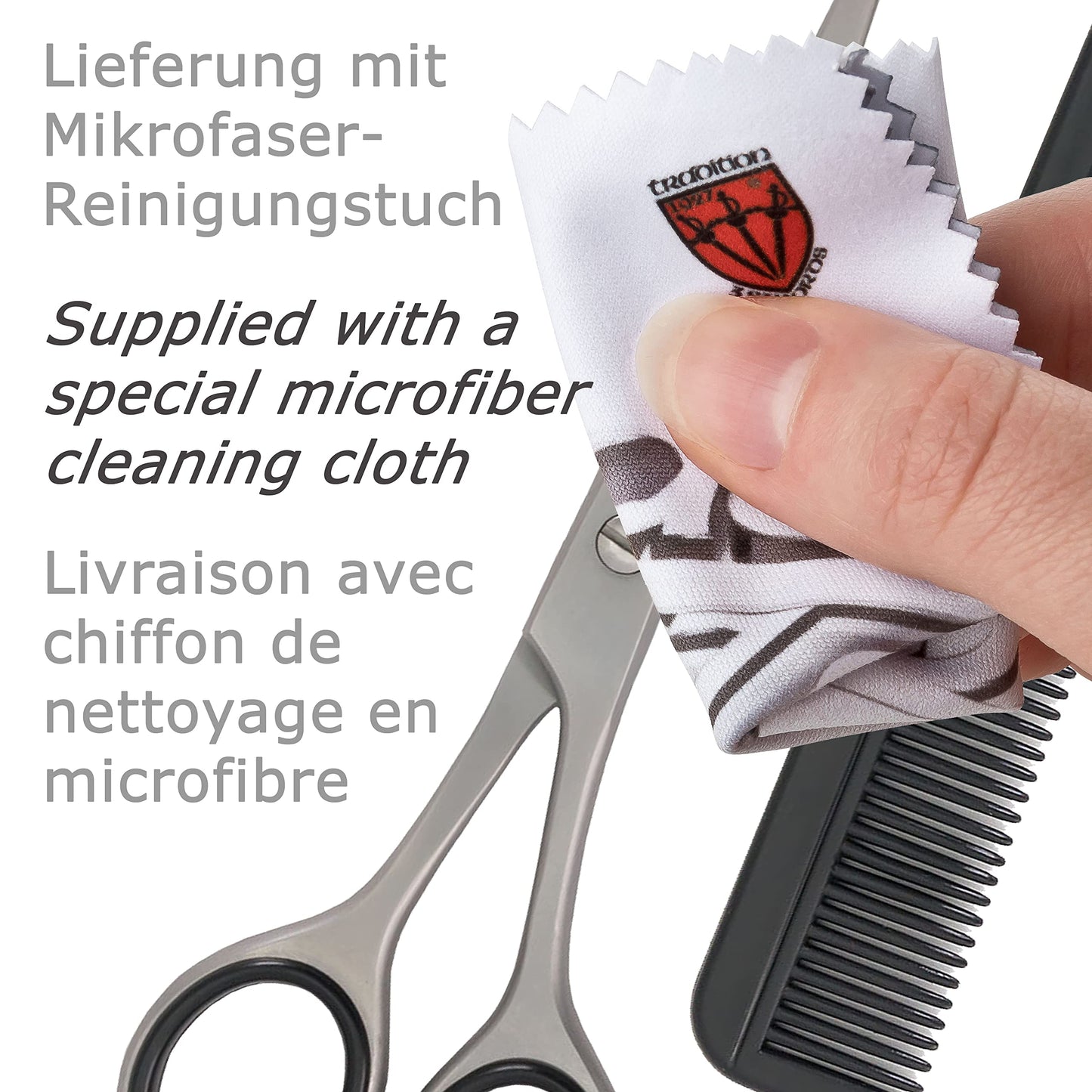 3 Swords Germany - Brand quality professional HAIR scissors, extra sharp