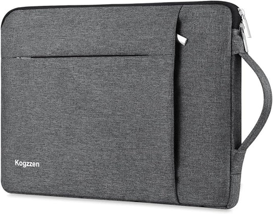 13-14 Inch Laptop Sleeve Shockproof Lightweight Case Carrying Bag Compatible with MacBook Pro 14 13 inch/MacBook Air 13.3/ Dell XPS 13/ Surface Laptop 13.5/ iPad Pro 12.9 - Gray