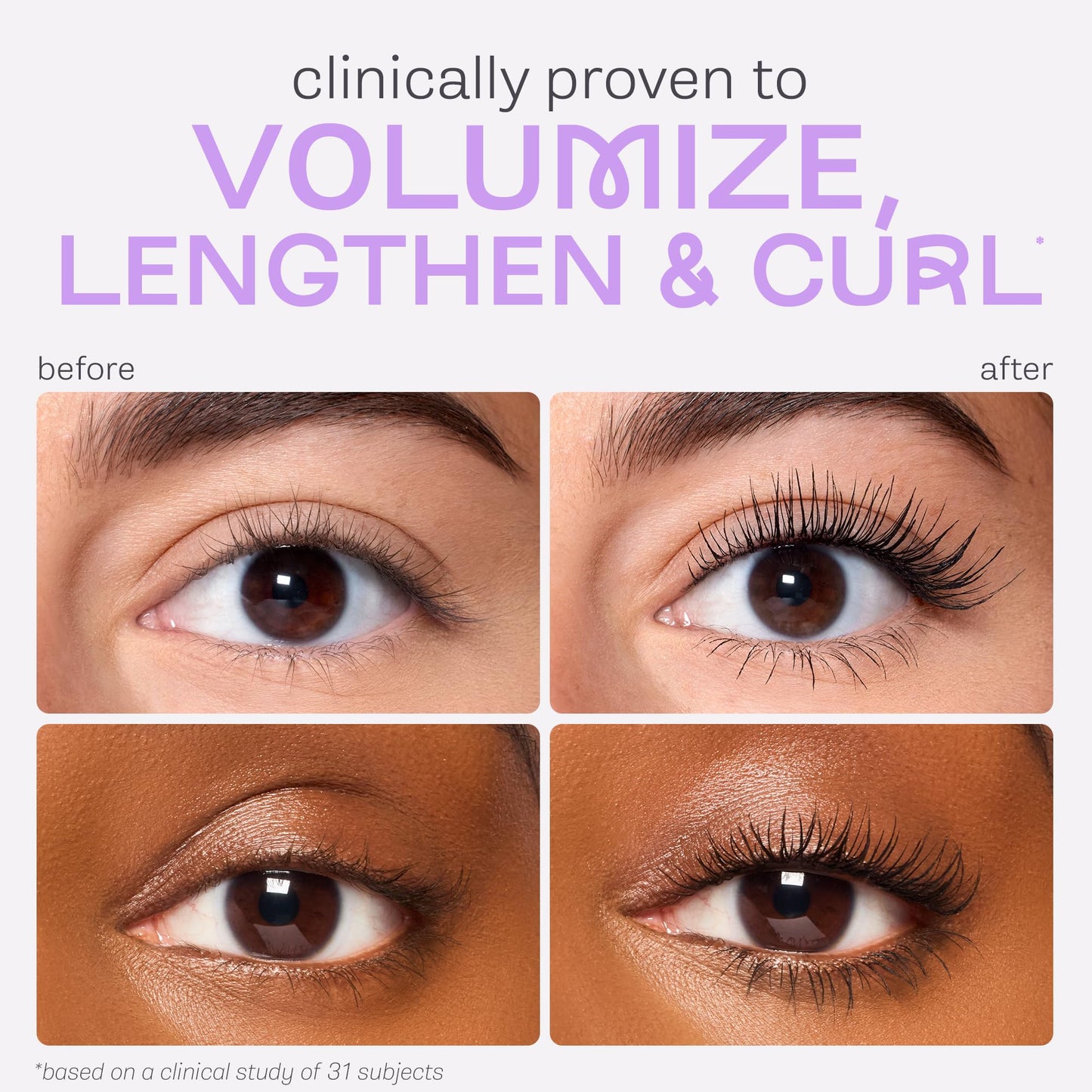 tarte tartelette tubing mascara – Lash Extensions in a Tube, Easy-to-Remove Eye Makeup, Clinically Proven to Volumize & Curl, 24Hr Smudge-Proof Longwear, Vegan & Cruelty-Free, full size, brown