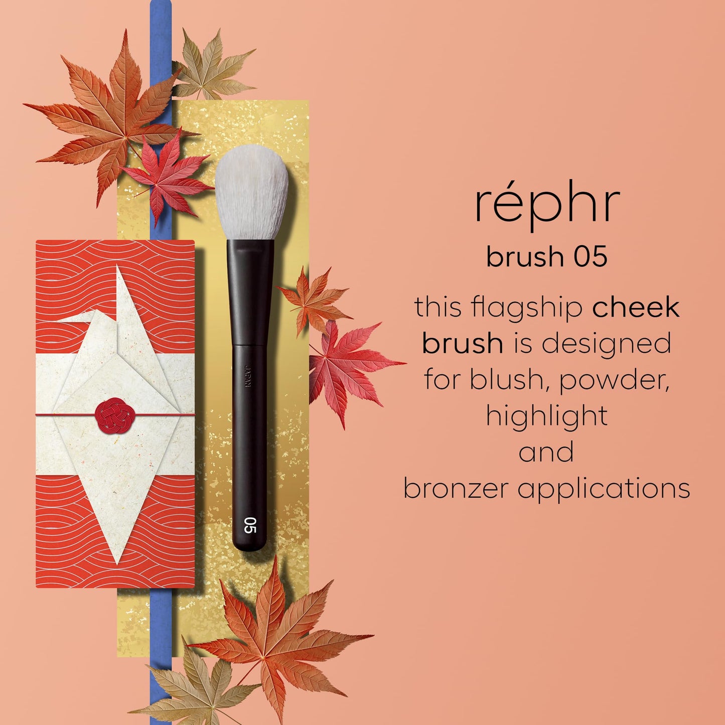 rephr Complexion Duo: Brush 05 for Powder Based Products and Brush LC 02 for Liquid Based Products