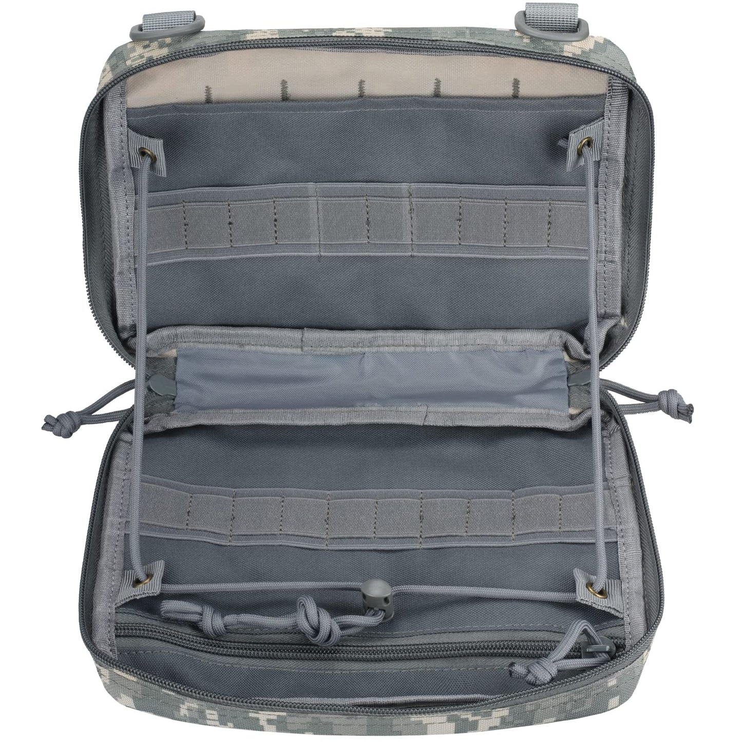 WYNEX Tactical Admin Molle Pouch, Medical EDC EMT Utility Bag Shell Design Attachment Pouches 1000D Nylon Hiking Belt Bags
