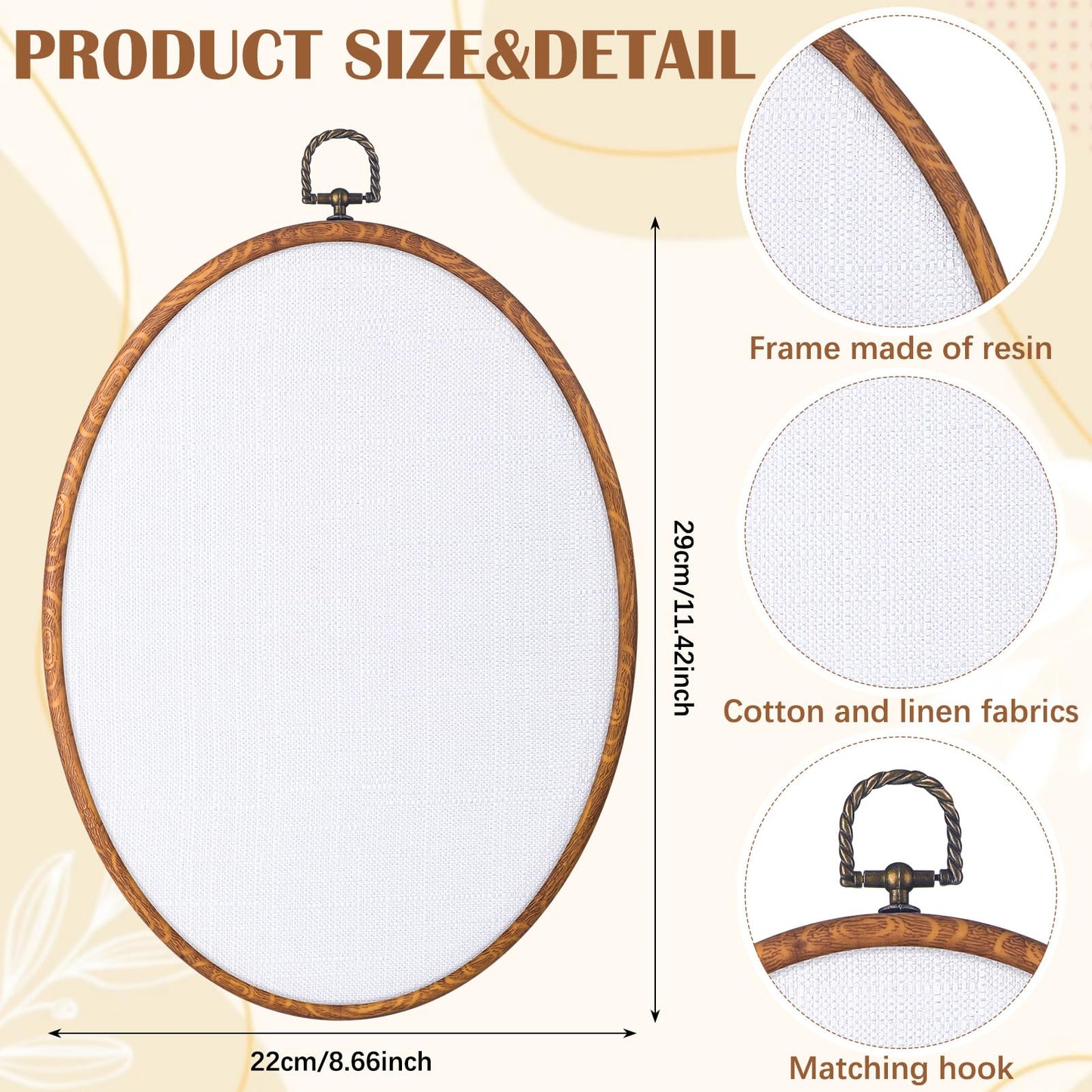 Yalikop Pin Display Board Fabric Enamel Pin Boards Wall Hanging Brooch Earrings Necklace Jewelry Holder Organizer Display Storage Back to School Gift for Home Summer Holiday(White,11.4" X 8.6",2)