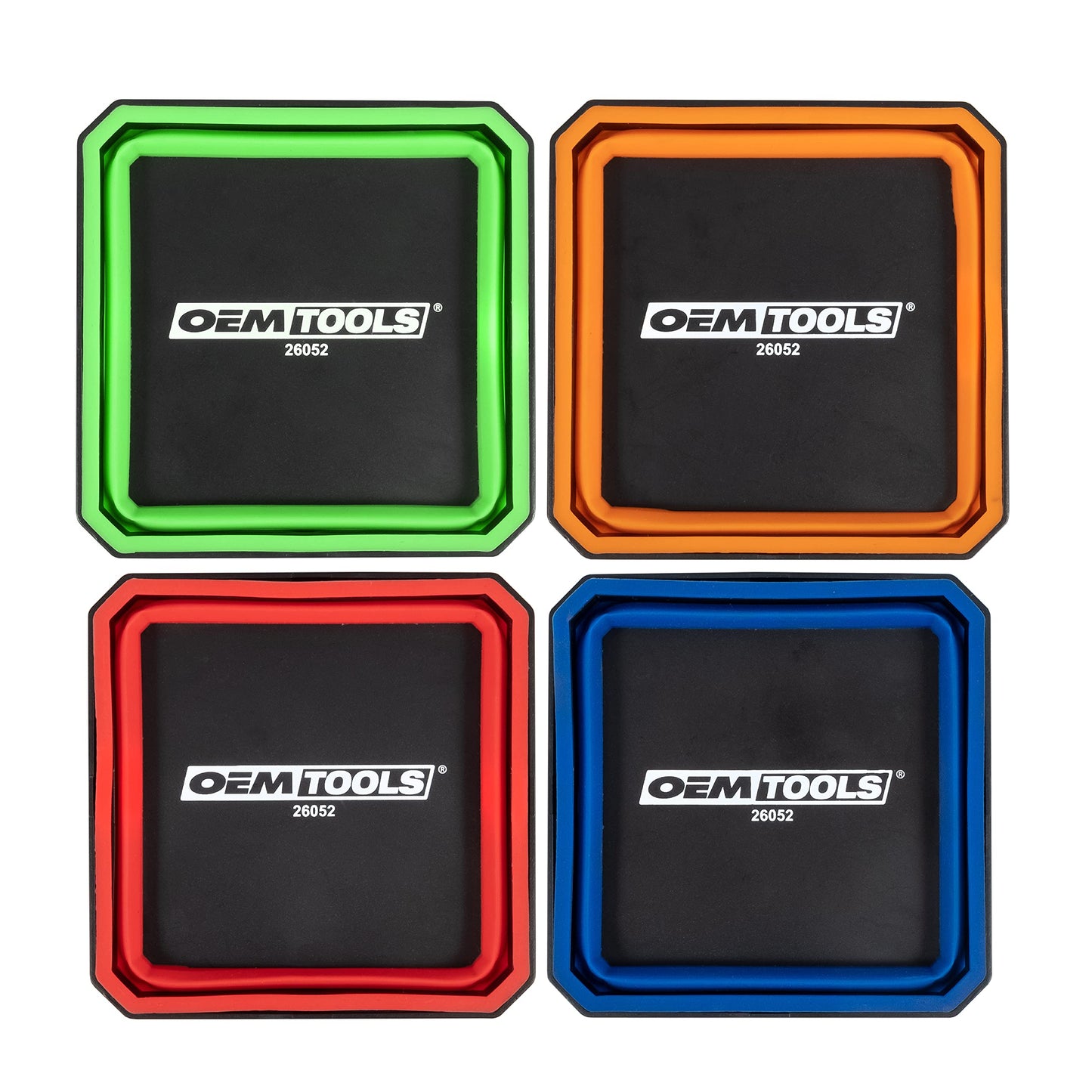 OEMTOOLS Foldable Magnetic Tray Set, 4-1/2" Magnetic Tray for Small Parts