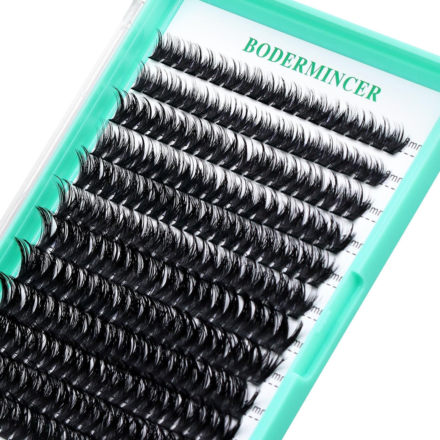 Bodermincer 7D/10D/20D/30D/40D/50D/60D/80D/100D Lash Cluster 240pcs D Curl Individual Cluster Eyelashes Fluffy false Eyelashes Extension Lash Cluster DIY at Home (100D-14-16-18-20mm MIX)