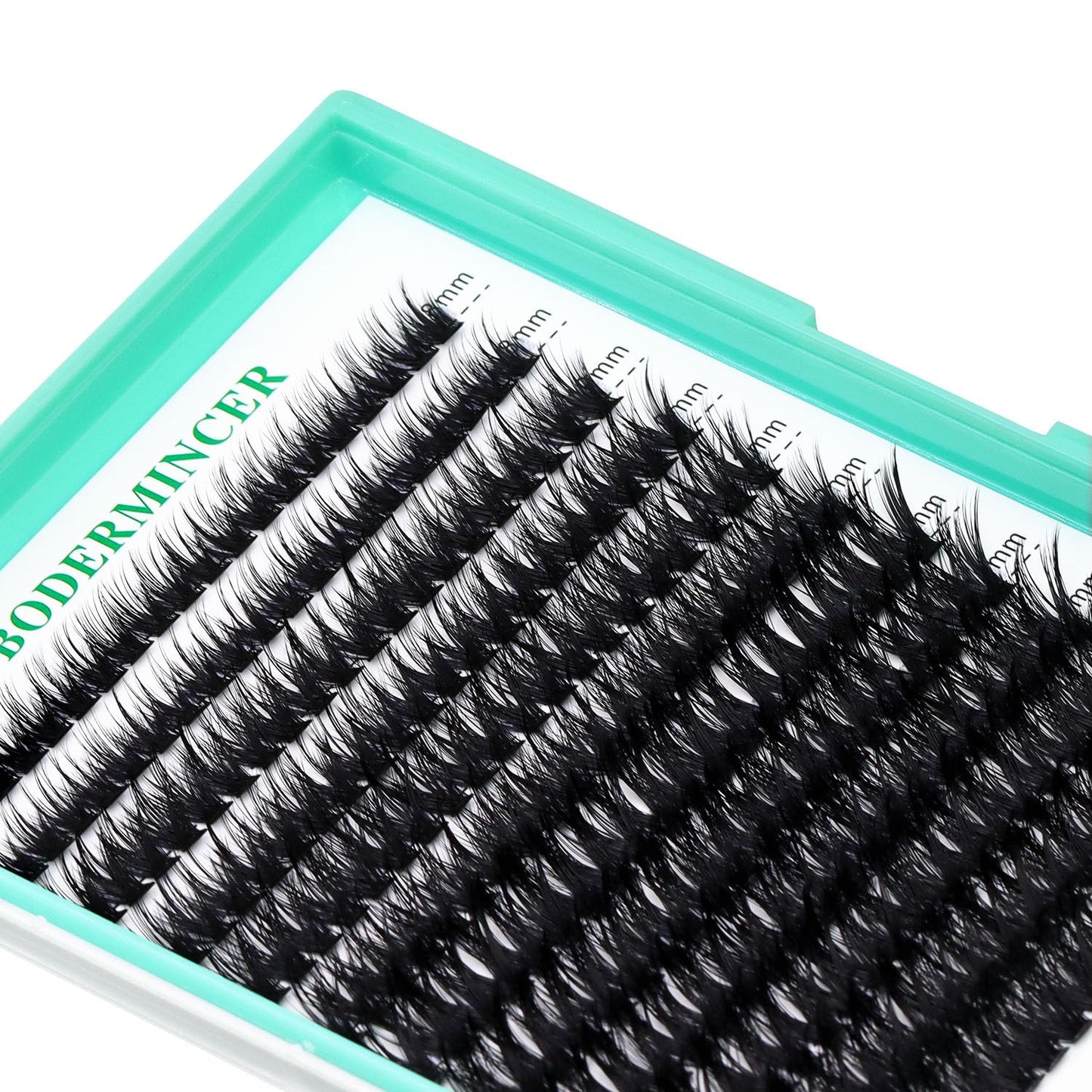 Bodermincer 7D/10D/20D/30D/40D/50D/60D/80D/100D Lash Cluster 240pcs D Curl Individual Cluster Eyelashes Fluffy false Eyelashes Extension Lash Cluster DIY at Home (100D-14-16-18-20mm MIX)