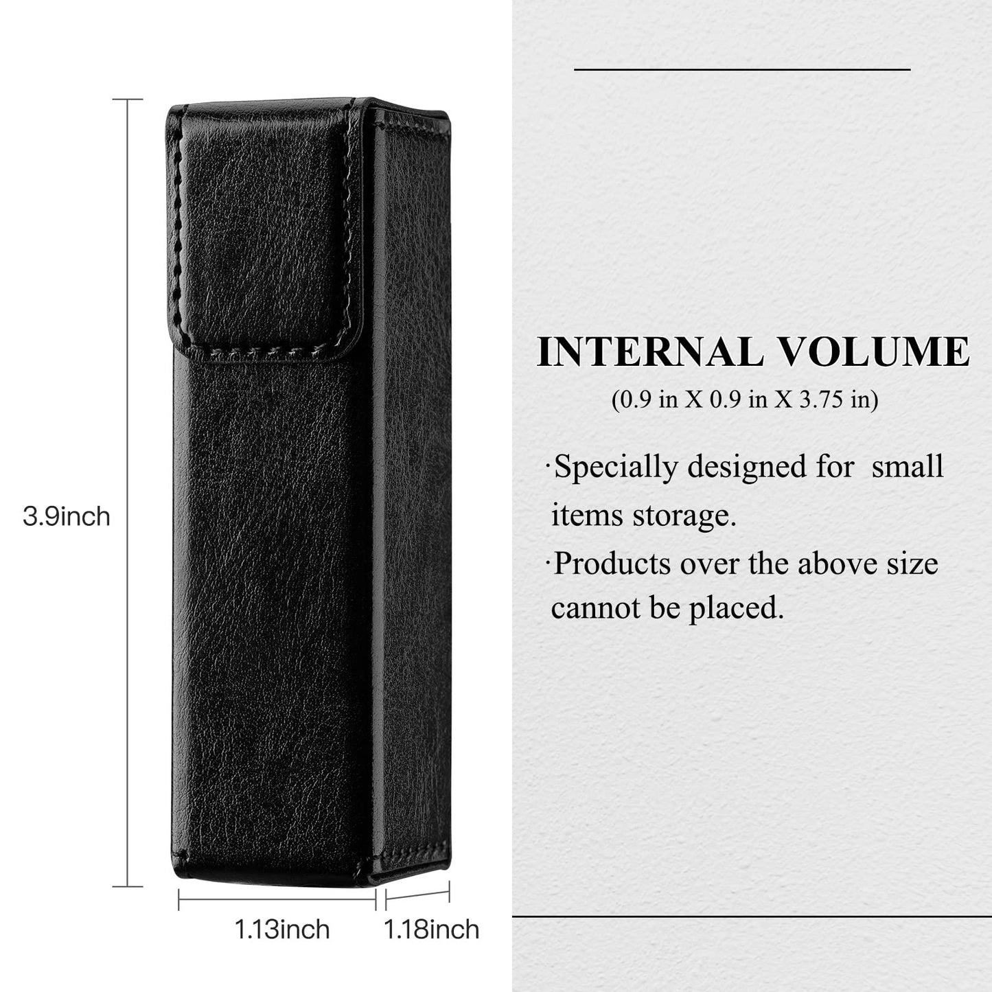 LISAPACK Black Perfume Atomizer Spray Bottle（3PCS） With A Black Perfume Atomizer Holder For Travel