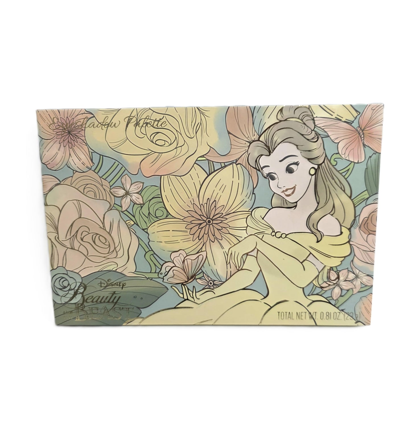 Enchanted Beauty and Beast 12-Color Eyeshadow Palette, Romantic Fairytale Collection with Matte and Shimmer Shades, Mirror Included