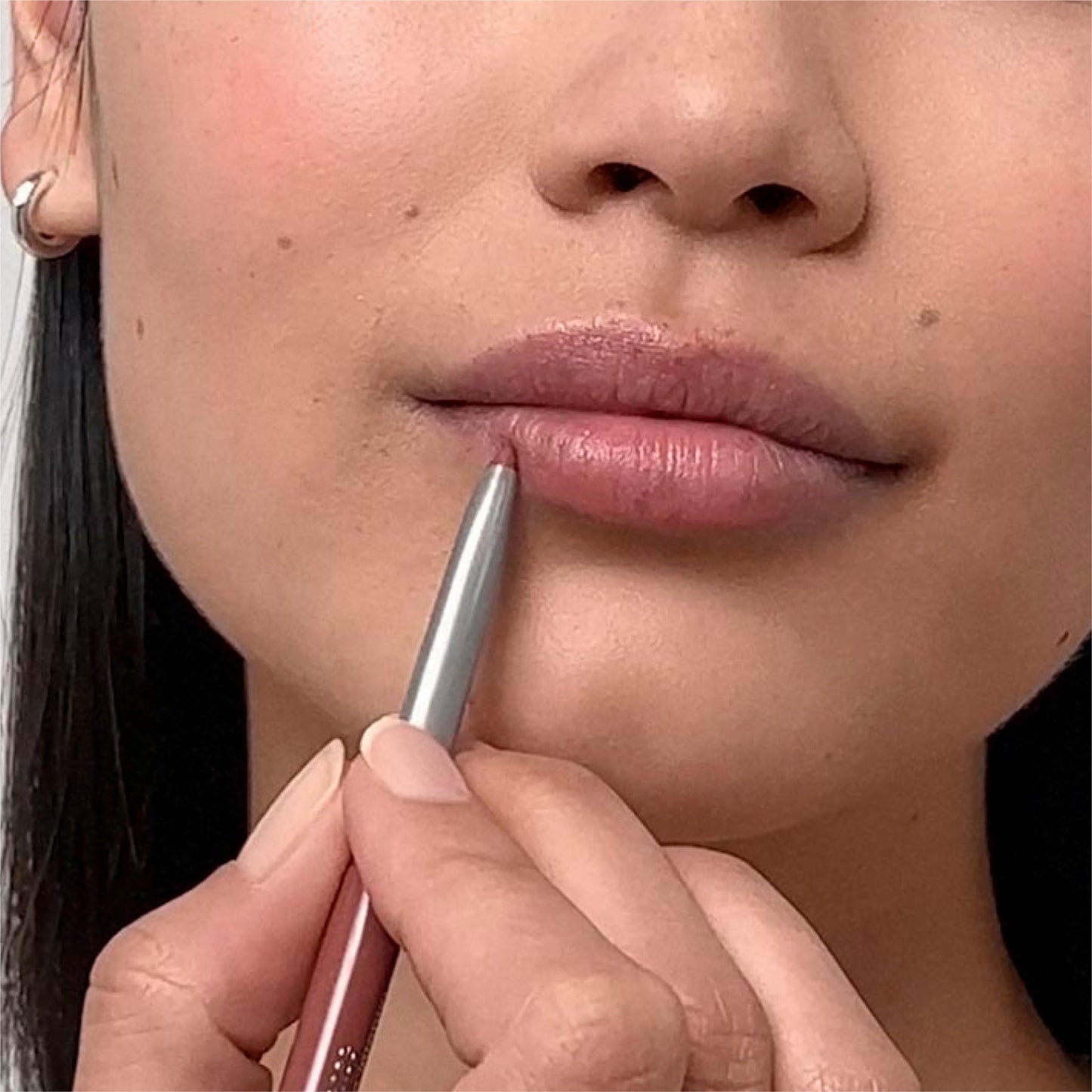 Clinique Long Lasting Quickliner Lip Liner | Non-Drying + No Sharpening, Plummy