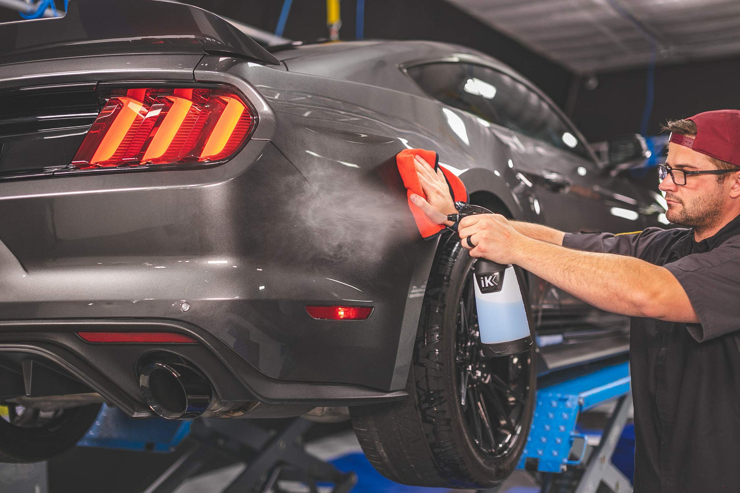 The Rag Company iK Goizper - Multi TR 1 Trigger Sprayer - Acid and Chemical Resistant, Commercial Grade, Adjustable Nozzle, Perfect for Automotive Detailing and Cleaning (5-Pack)