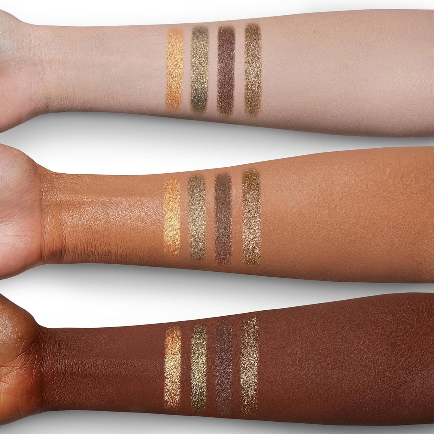Charlotte Tilbury Luxury Palette Eyeshadow - Shimmer, Metallic & Satin Matte Eyeshadow Quad with a Rich Powder Formula - Includes 4 Complementary Shades - The Rebel