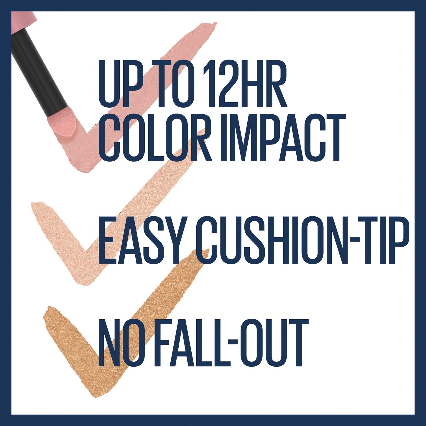 Maybelline New York Color Strike Eye Shadow Pen, Cream To Powder Finish, 30 Spark