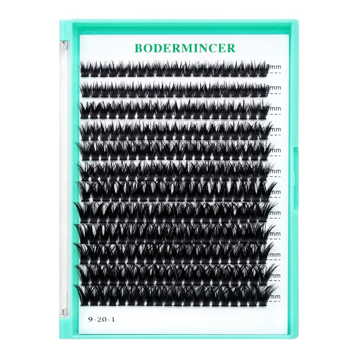 Bodermincer 7D/10D/20D/30D/40D/50D/60D/80D/100D Lash Cluster 240pcs D Curl Individual Cluster Eyelashes Fluffy false Eyelashes Extension Lash Cluster DIY at Home (100D-14-16-18-20mm MIX)