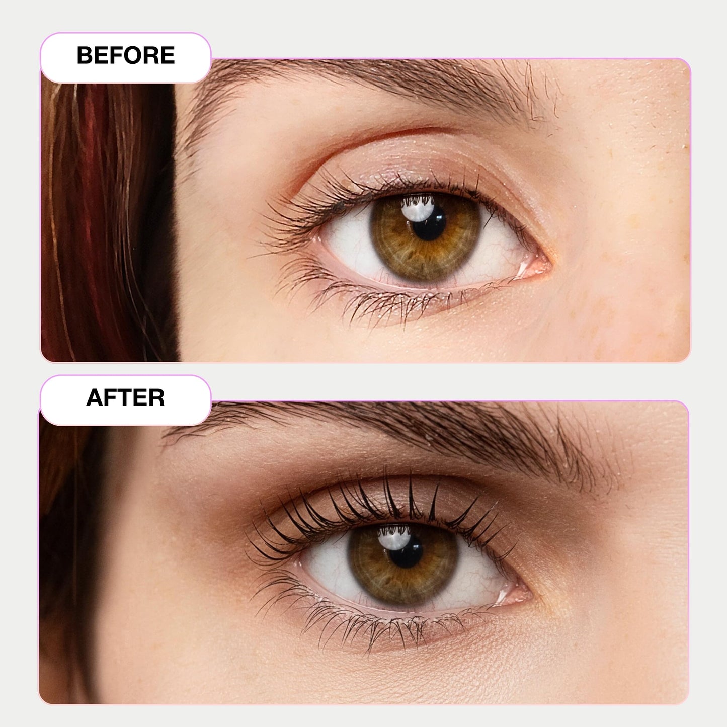 Curacoro Lash Lift Shields, 8 Pcs/4 Sizes Eyelash Perm Pad, Lash Rods for Eyelash Curling and Lifting, Reusable Silicone Tools for Perm Lamination