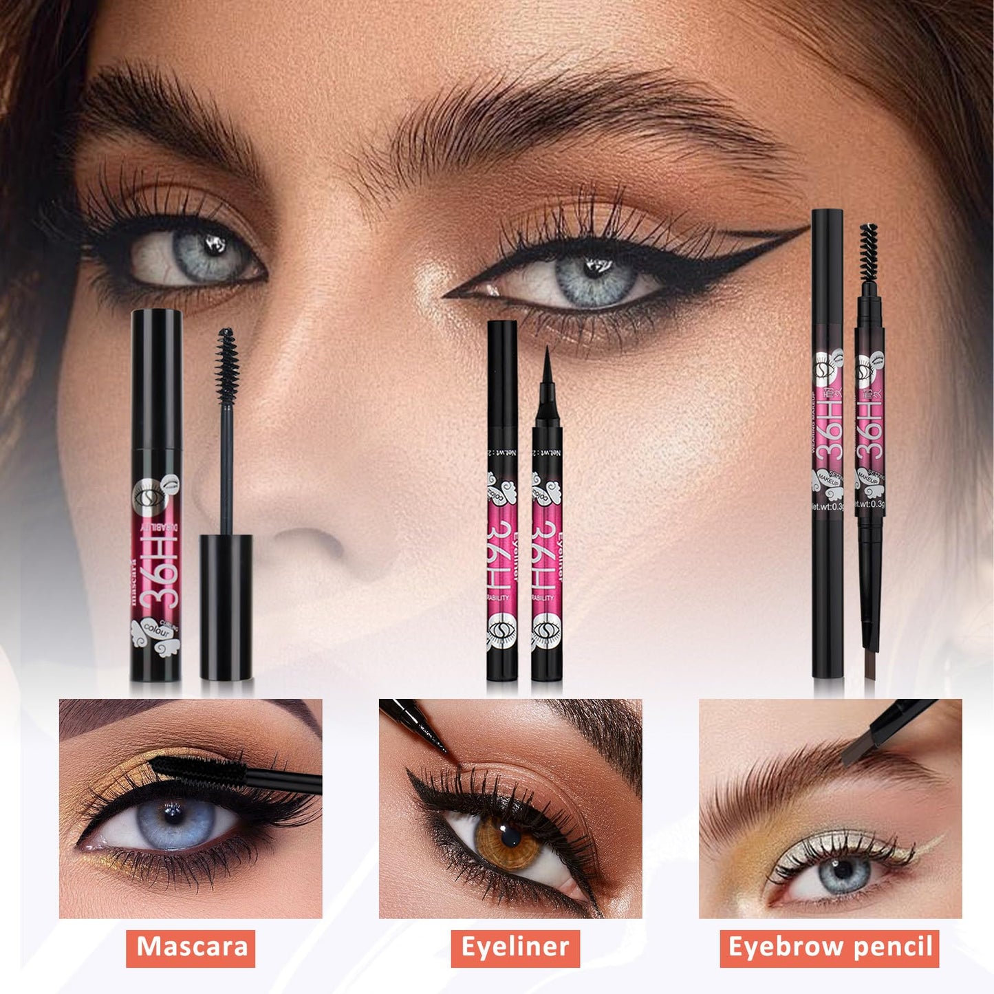 Makeup Kit for Teen Girls MakeUp Gift Set for Beginners with Foundation, Eyeshadow, Lipstick, Eyeliner, Mascara, Brushes, Makeup Kits for Women Full Kit