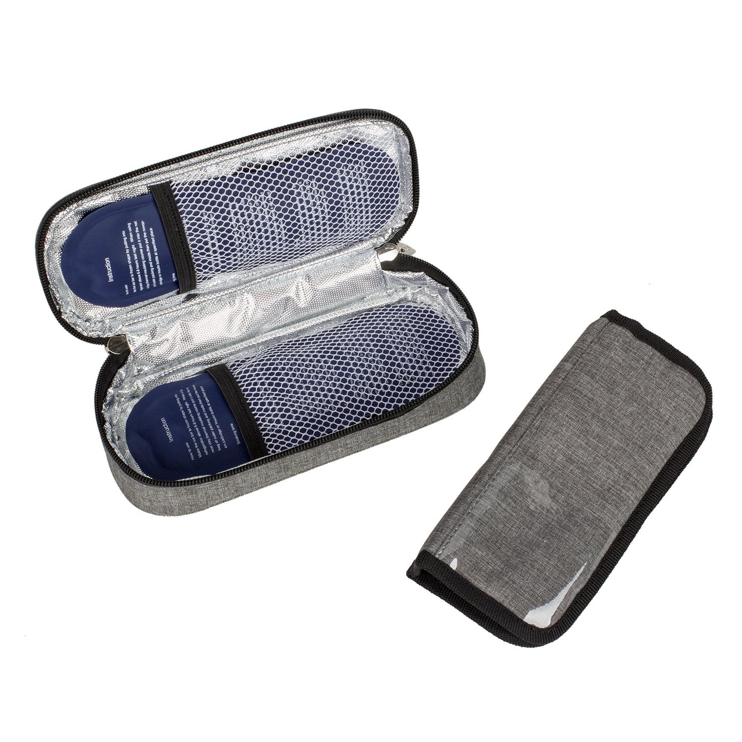 apollo walker Insulin Cooler Travel Case Diabetic Medication with Ice Packs and Insulation Liner insulin cooler travel case tsa approved