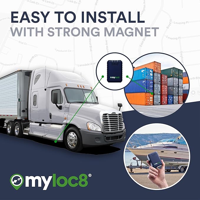 Ultra GPS Tracker for Vehicles – Rugged Waterproof GPS Locator for Cars, Trucks, Hidden Tracking Device, 4G LTE, Real-Time Updates, Long Battery Life (12-Mo Subscription Included)