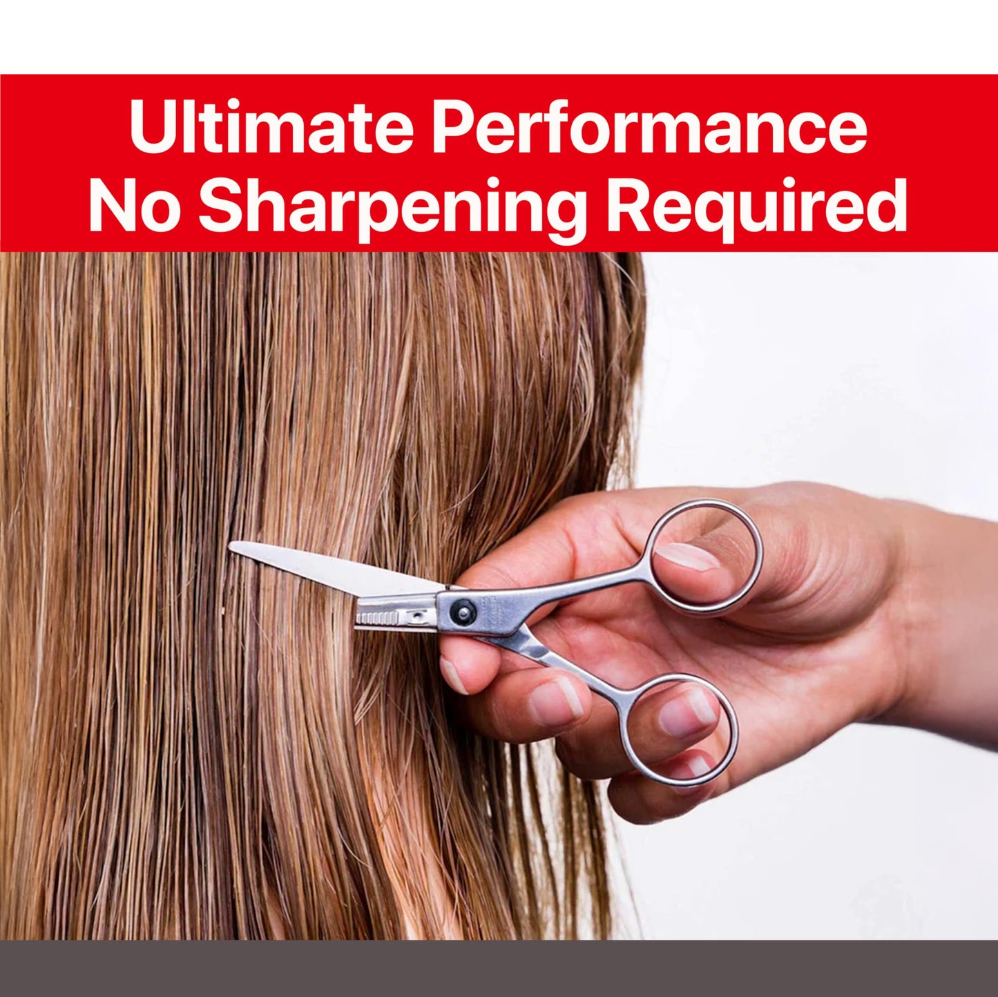 Feather - Switch-Blade Haircutting Shears Replacement Blades - for Professional Stylists & Barbers - Stainless Steel - No-Nip Tip - Made in Japan - 45 Model