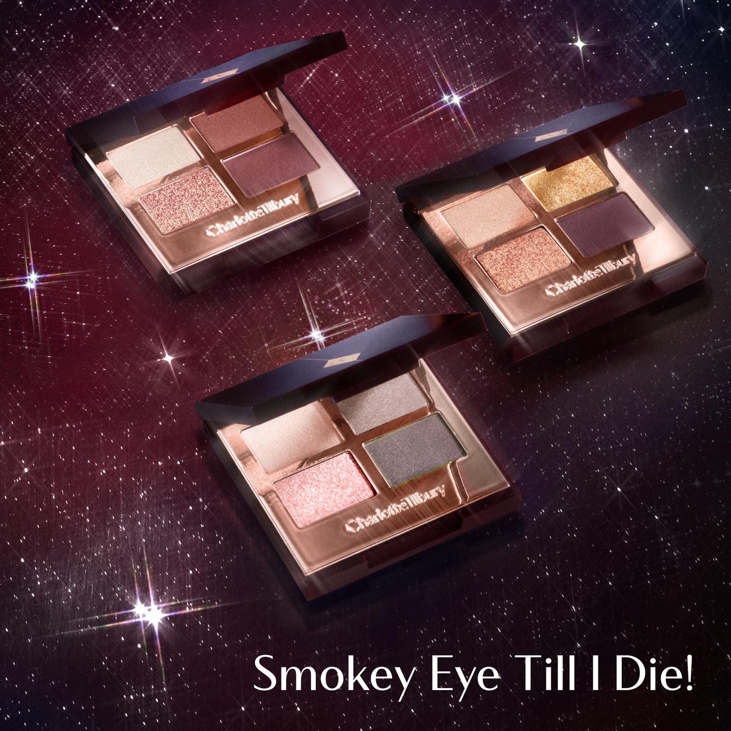 Charlotte Tilbury Luxury Palette Eyeshadow - Shimmer, Metallic & Satin Matte Eyeshadow Quad with a Rich Powder Formula - Includes 4 Complementary Shades - The Sophisticate
