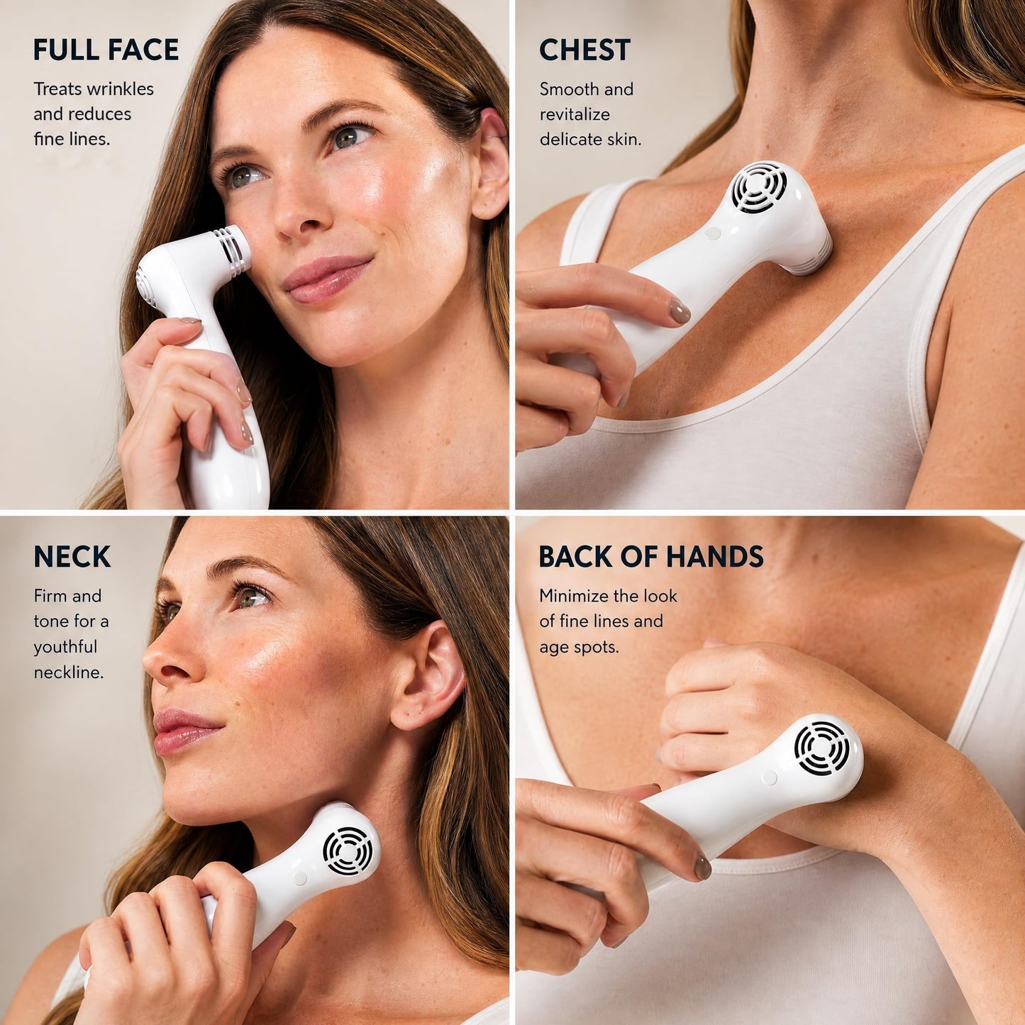 NIRA Pro 3 Laser - FDA-Cleared-At-Home Anti Aging Device for Wrinkle Reduction & Collagen Stimulation, Full Face & Neck Treatment, Pain-Free, Clinically Proven