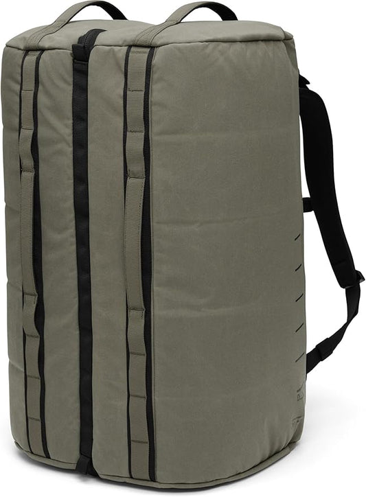 Db Journey Roamer Pro Split Duffel Bag, Travel Duffel Backpack, Convertible Weekender & Carry On with Roller Bag Hook-Up, 70L - Forest Green