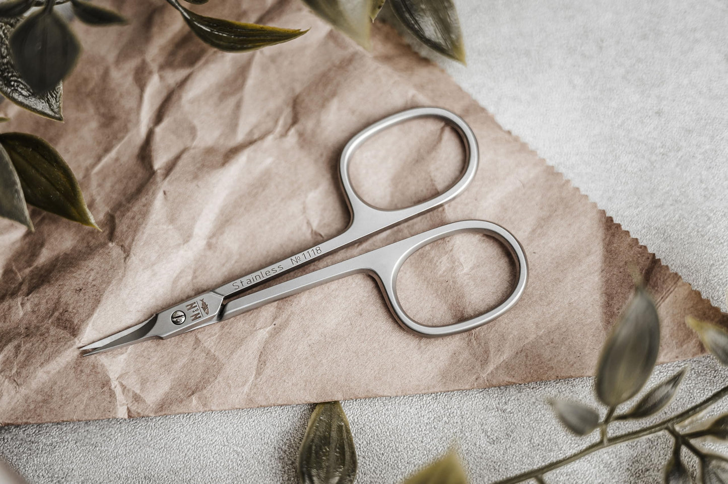 Premium European Nail and Cuticle Scissors by NN Knives - Trusted Family Business Since 1971 (Cuticle, Tower, Stainless Steel)