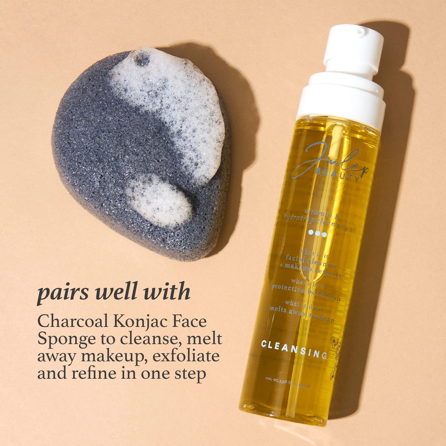 Julep Makeup Remover Perfection Set: Eyeshadow 101 Creme to Powder Copper Shimmer Eyeshadow Stick and Vitamin E Cleansing Oil and Makeup Remover