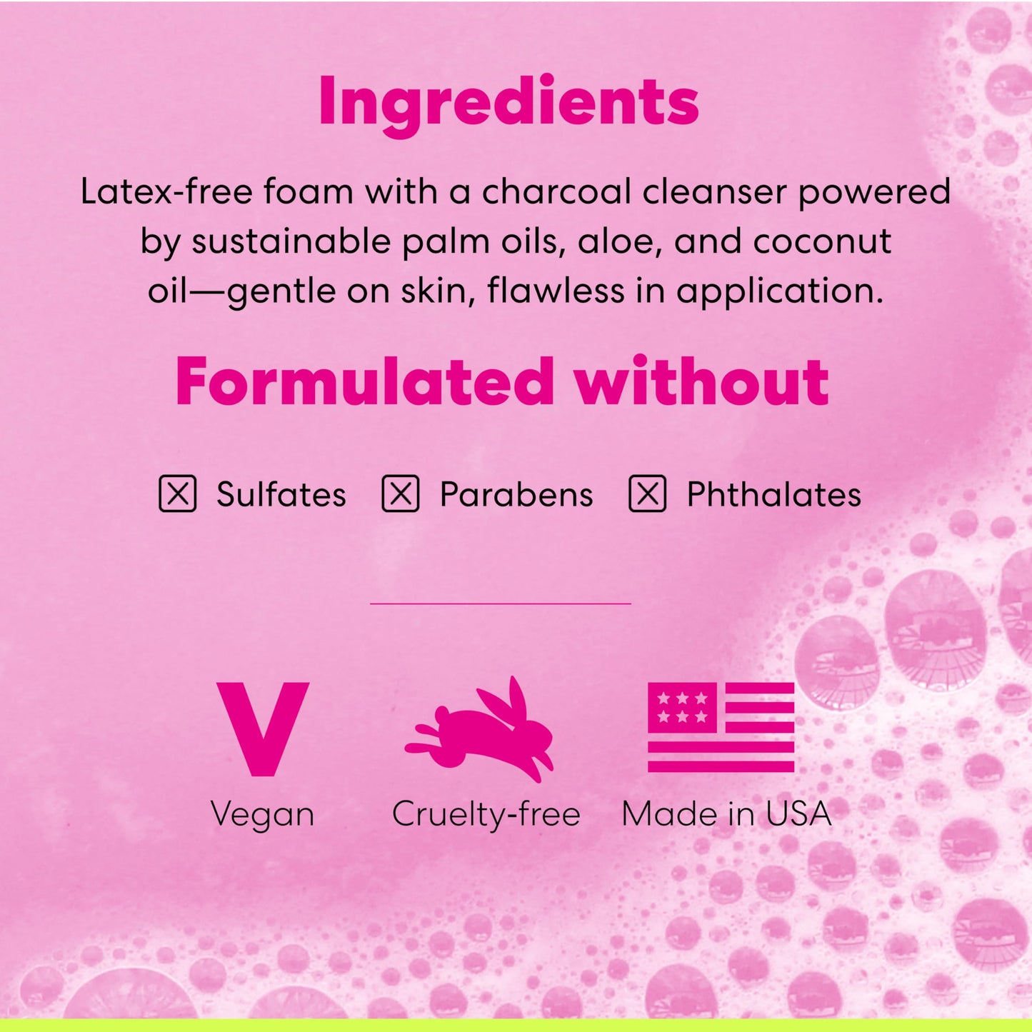 Original Pink Beauty Blender Makeup Sponge & Blendercleanser Solid Charcoal Sponge & Brush Cleanser + Silicone Scrub Mat Charcoal