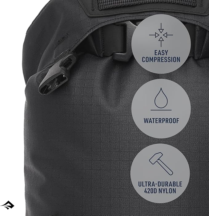 Sea to Summit eVac Heavy Duty Compression Dry Bag, Waterproof Dry Storage, 35 Liter