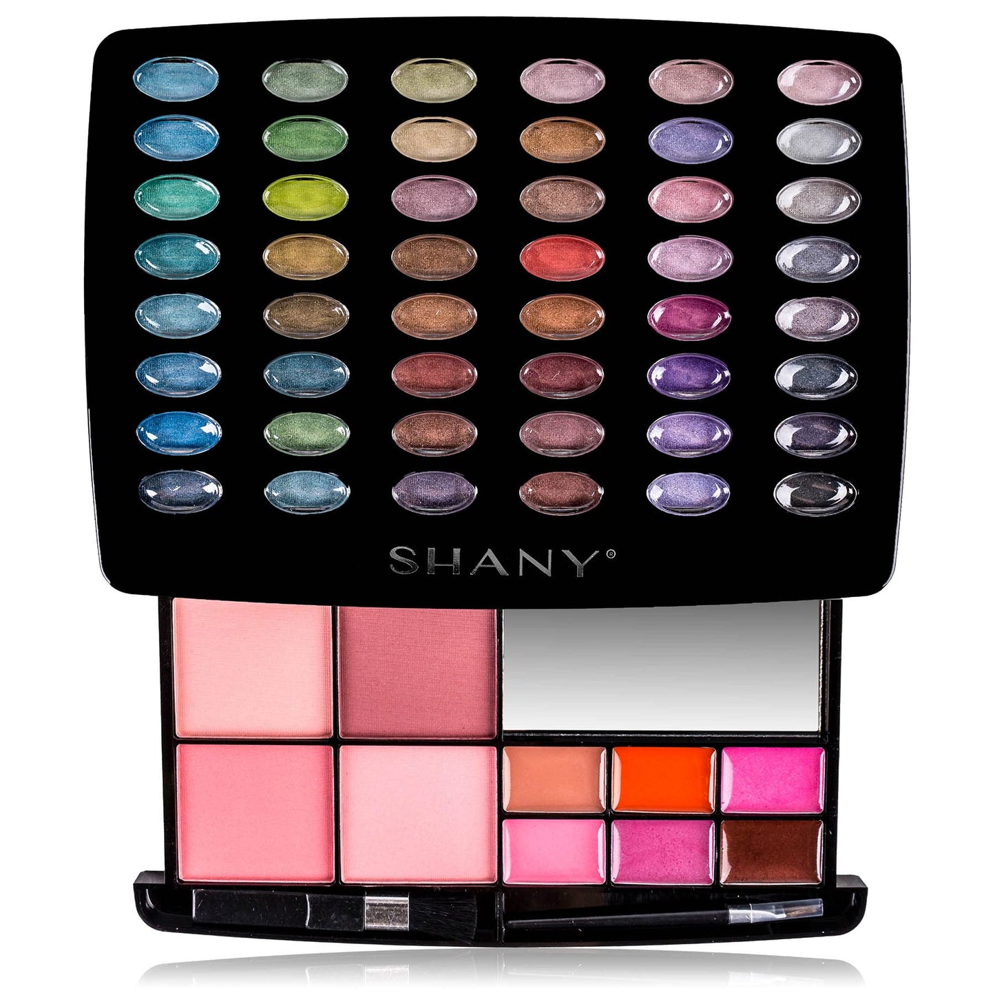 SHANY Glamour Girl Makeup Kit Eyeshadow Beauty Palette with Eye shadows, Blushes, Lipstick Lip-gloss, Make up Mirror, Cosmetics applicators, Premium Gift Packaging - Glamour