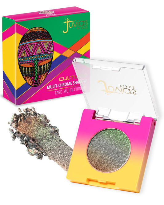 Juvia's Place Culture Multichrome Eyeshadow – Shock – High-Pigment, Intense Color-Shifting Magic – Ultra-Smooth Velvet-Touch Texture – Dazzling Multidimensional Color for Bold and Full Drama