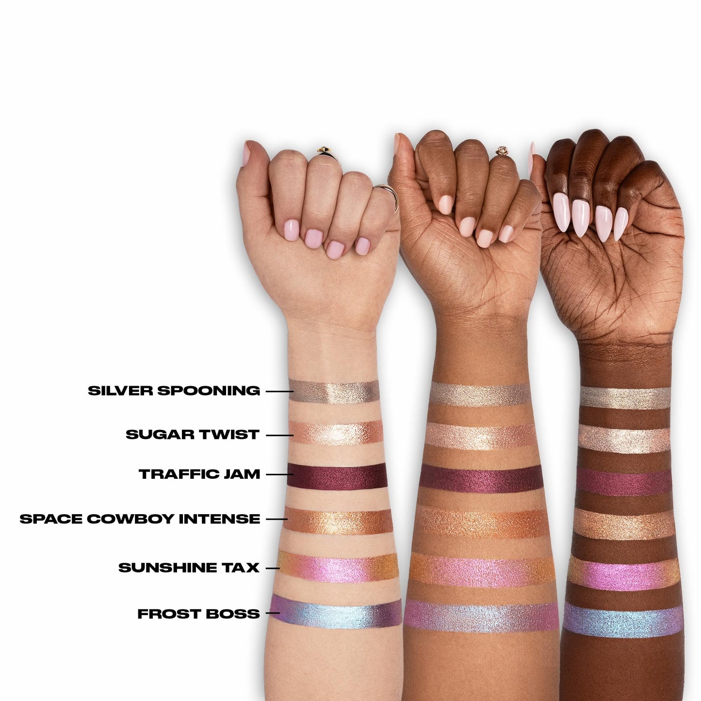 URBAN DECAY 24/7 Glaze-On Liquid Eyeshadow (Sugar Twist - Rose Gold Shimmer), Crease-resistant, Glitter Eye Makeup with Built-in Brush, Smooth Application - 0.1 fl oz