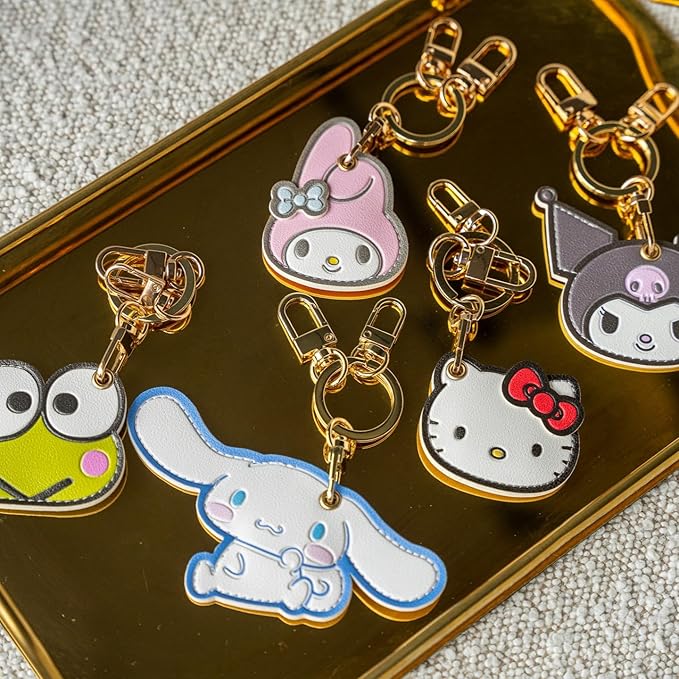 Sonix x Sanrio Character Keychain Case Compatible with Apple AirTag | Protective AirTag Cover Keychain | Kuromi