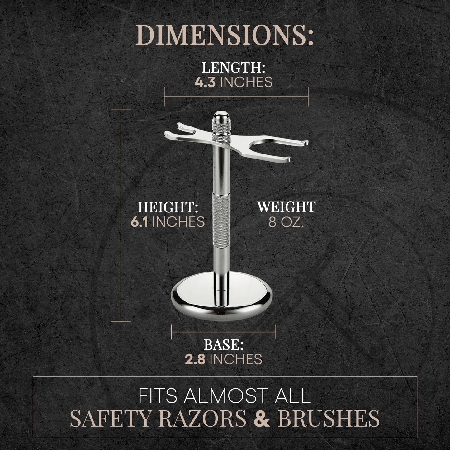 Naked Armor Safety Razor Stand Kit – Safety Razor, Razor and Brush Stand, Stainless Steel Shaving Bowl, Organic Shaving Soap Puck and 5-Blade Pack, Complete Wet Shaving Kit for Men for Smooth, Comfortable Shaves