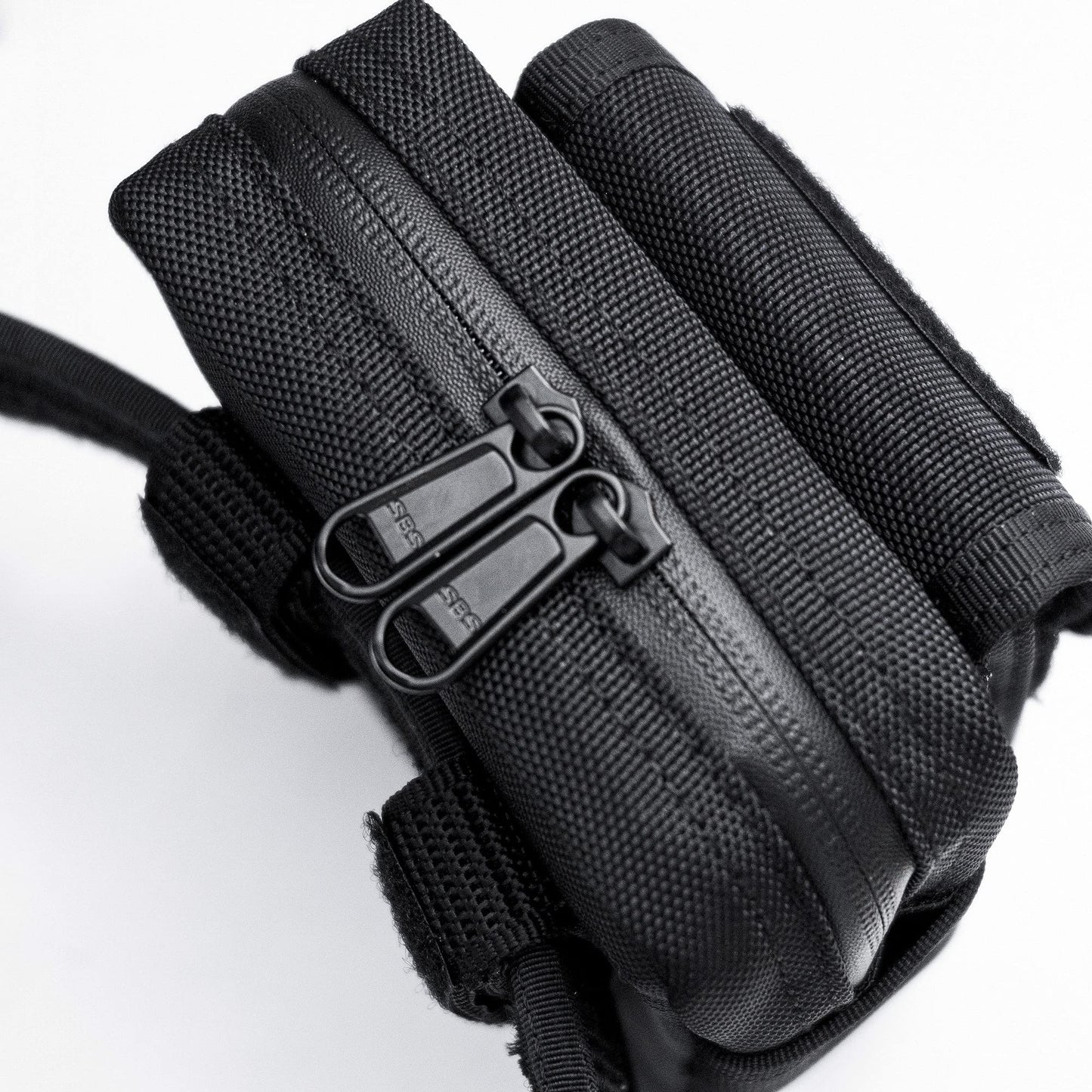 Dotacty Compact Utility Gadget Pouch Tactical MOLLE Nylon Duty Belt Pouches for Police Law Enforcement Work EDC Small Tool Waist Bag for 6.7" Cellphone Outdoor Camping Hiking Organizer(Snap Large)