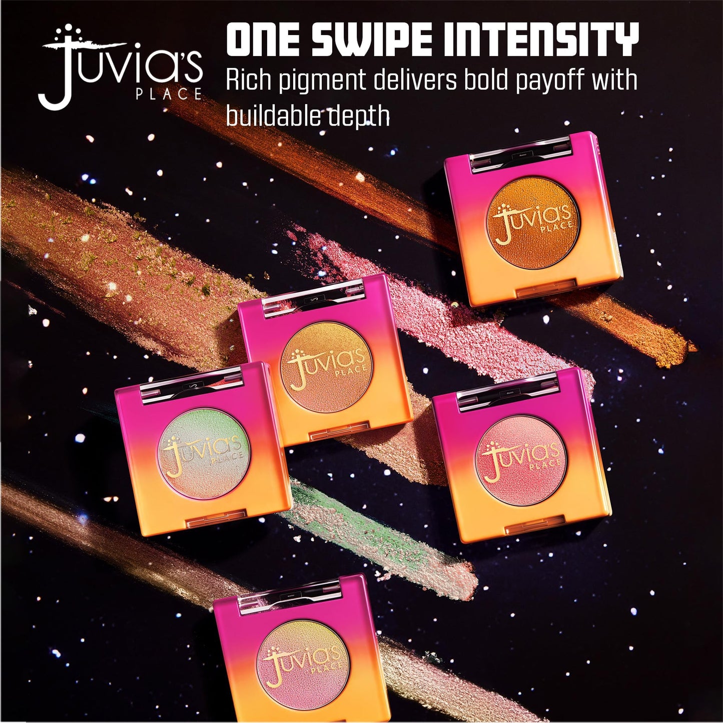 Juvia's Place Culture Multichrome Eyeshadow – Shock – High-Pigment, Intense Color-Shifting Magic – Ultra-Smooth Velvet-Touch Texture – Dazzling Multidimensional Color for Bold and Full Drama