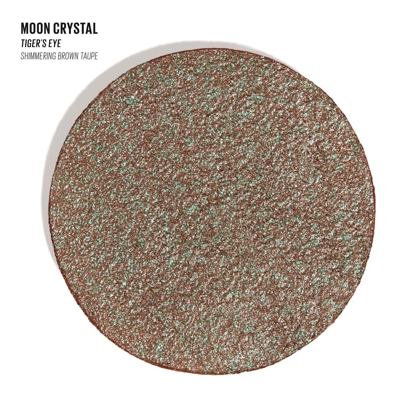 Kaja Eyeshadow - Moon Crystal | Sparkling Eye Pigment, Shimmering Brown Taupe Finish, Highly Pigmented, Glitter, 03 Tiger's Eye, 0.29 Oz