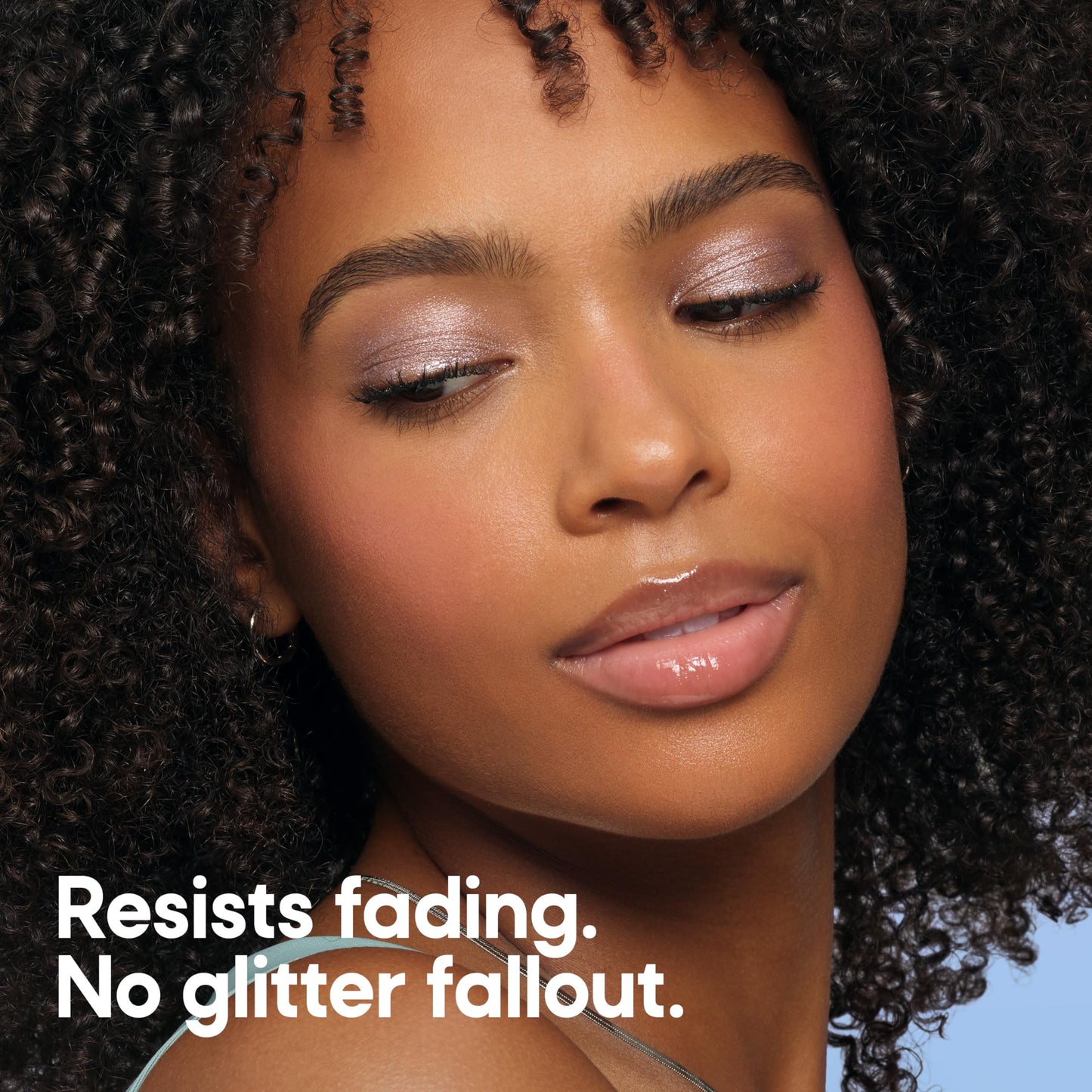 Almay Gleam Big ™ Liquid Shadow, Eye Shimmer, Hypoallergenic Eyeshadow, Vegan Eye Makeup, All-Day Wear, 200 Halo Dust