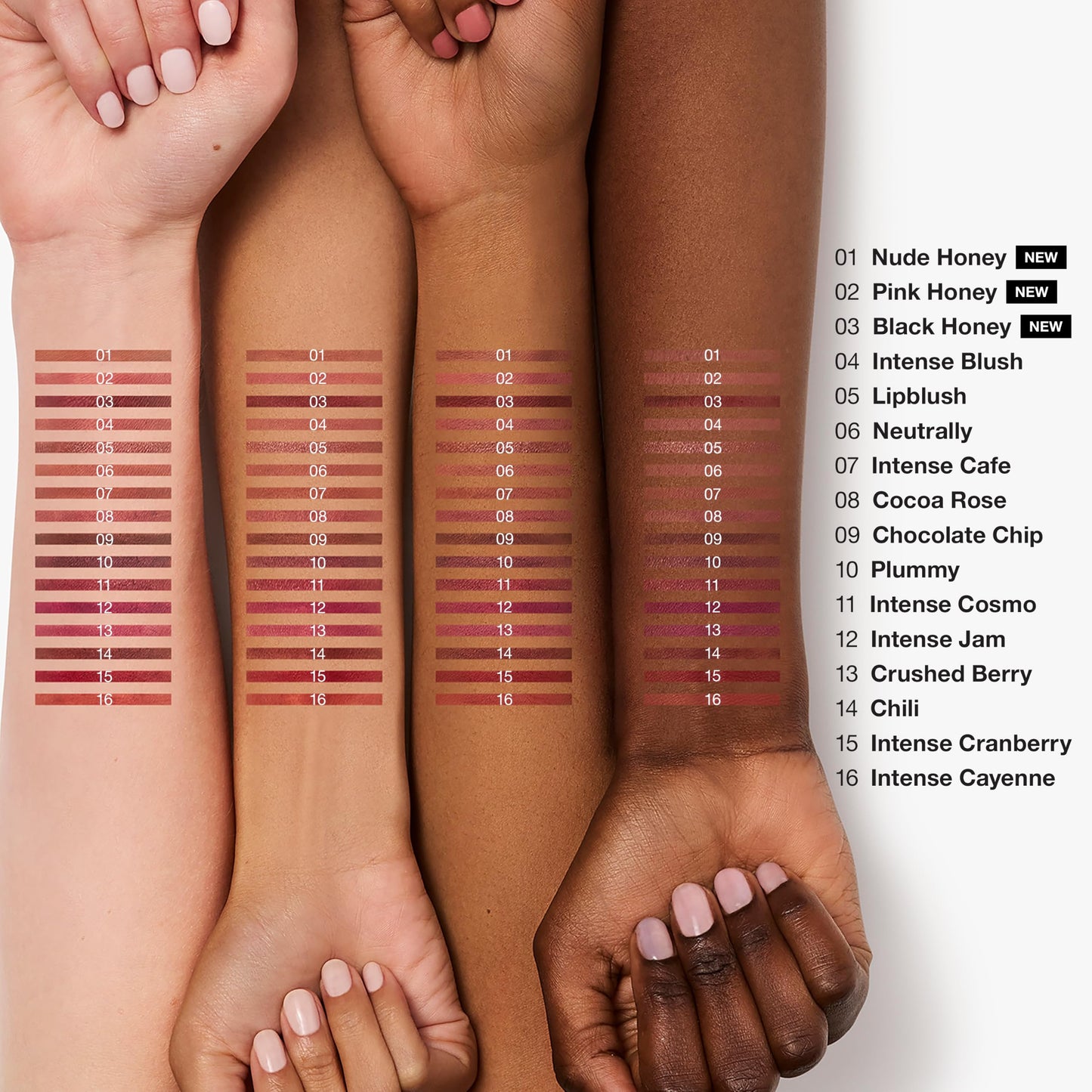 Clinique Long Lasting Quickliner Lip Liner | Non-Drying + No Sharpening, Black Honey