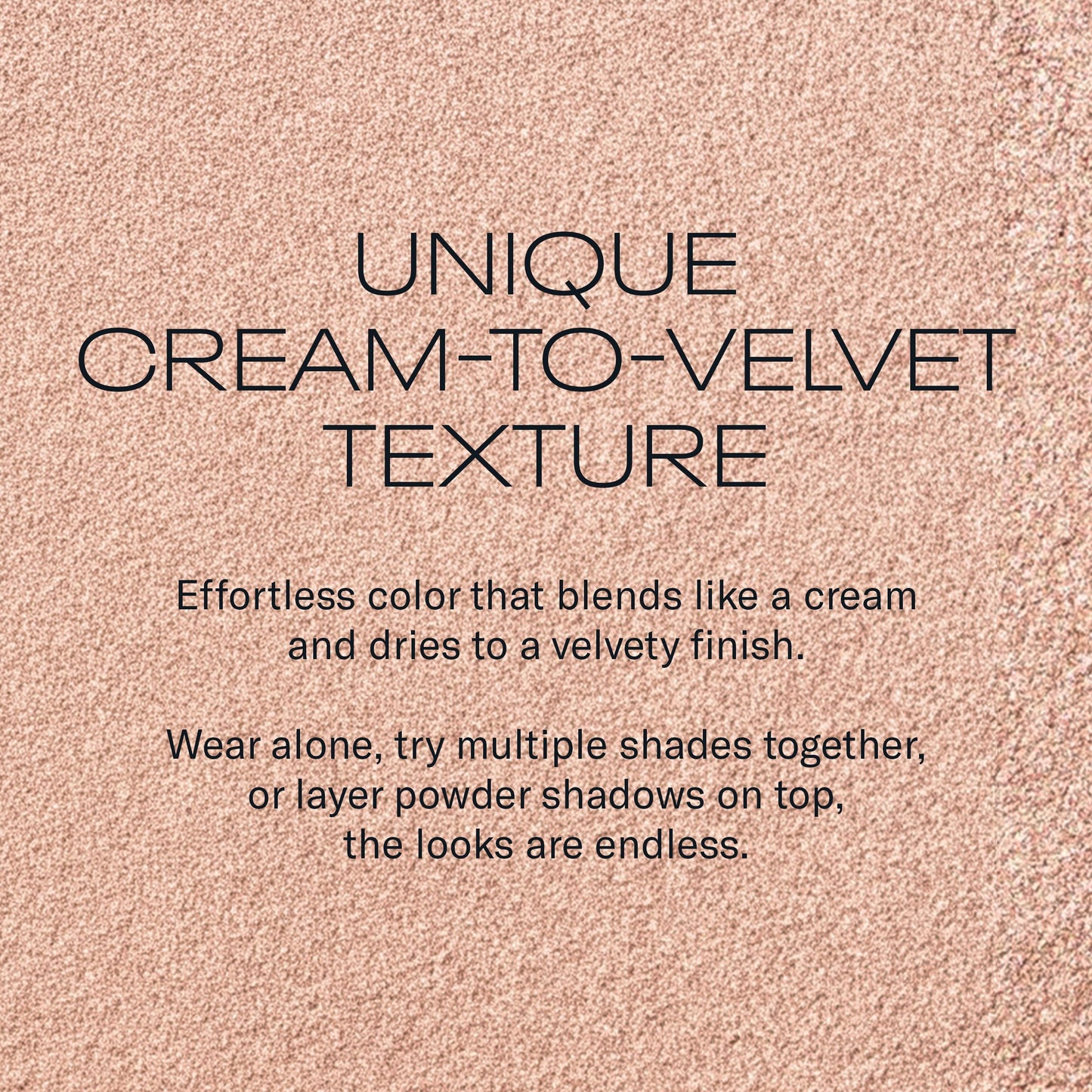 MOB Beauty Cream Clay Eyeshadow, M161 Sandy Taupe Shimmer, Buildable Skincare-Infused Long Wearing Cream to Velvet Finish for Eyes, Recyclable Compact, Vegan, Cruelty Free