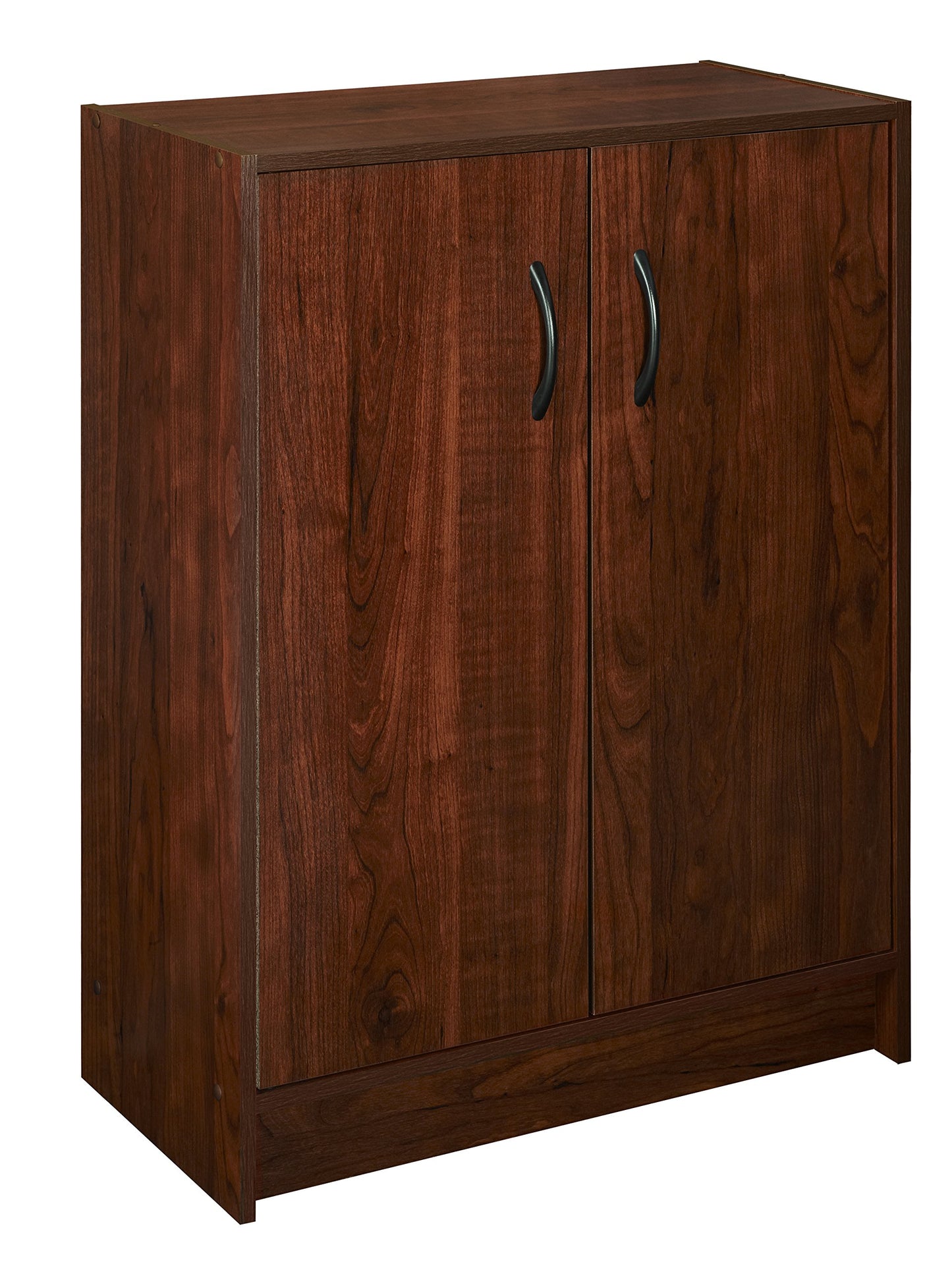 ClosetMaid 1307 Stackable 2-Door Organizer, Dark Cherry