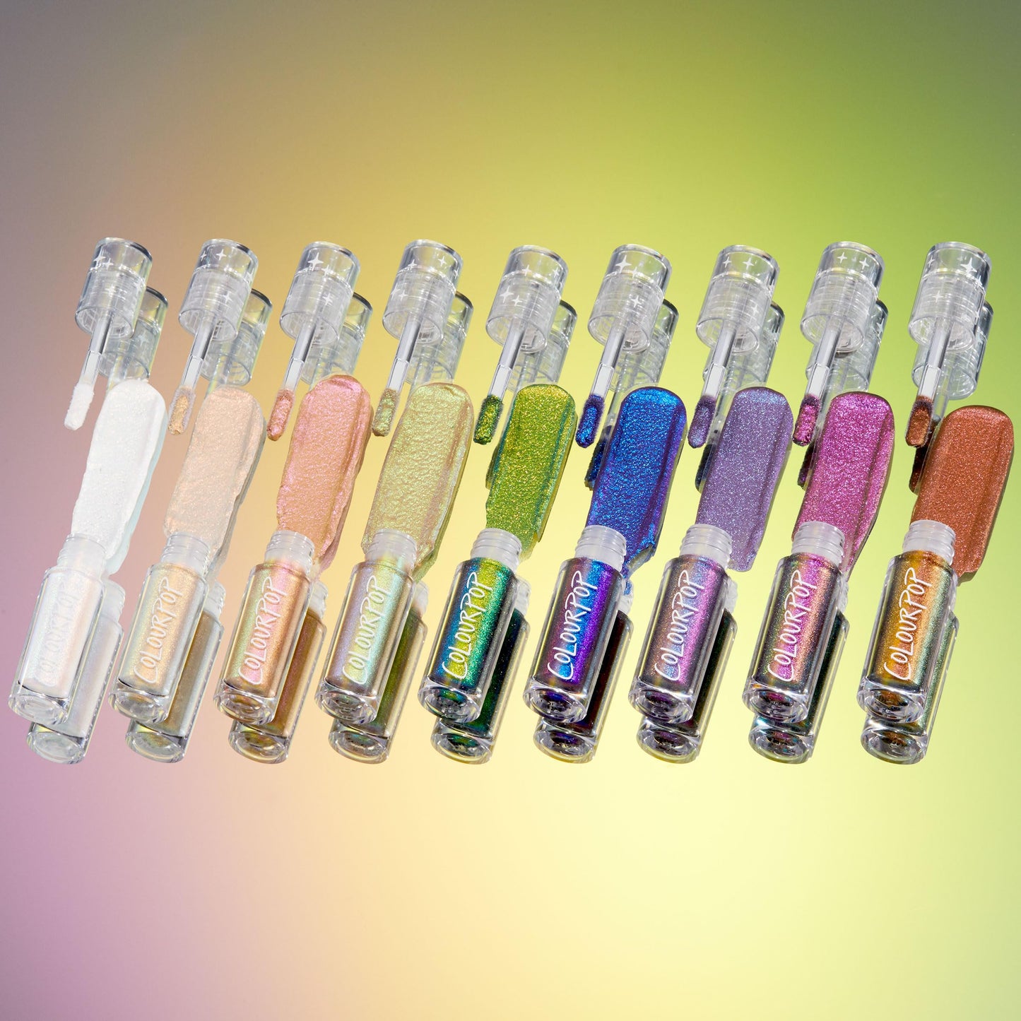 ColourPop Chrome Liquid Eyeshadow - Color-Shifting Chrome Eyeshadow with Long-Lasting & Ultra-Pigmented Formula - Beetle (0.05 oz)